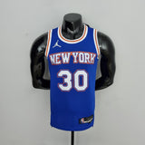 Camiseta NBA NY Knicks #30 Randle - 75° Cumpleaños Limited Blue