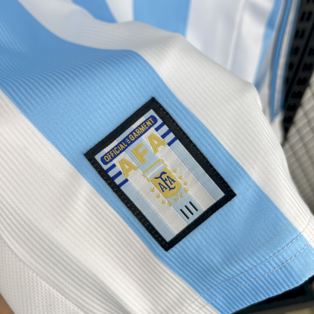 Camiseta Argentina 1998 Casa - (Retro) Manga Larga