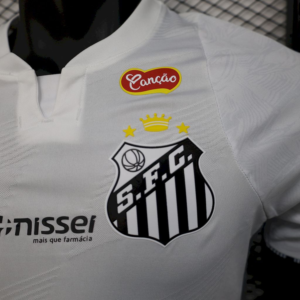 Camiseta Santos 2024 Casa (Todos os Patrocinios) - (Jugador)