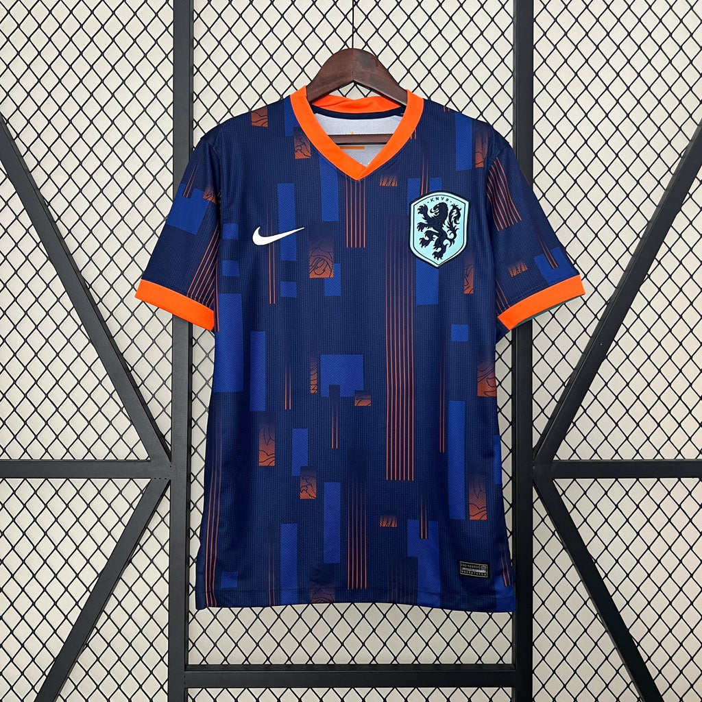 Camiseta Holanda 2024 Fora - (Aficionado)