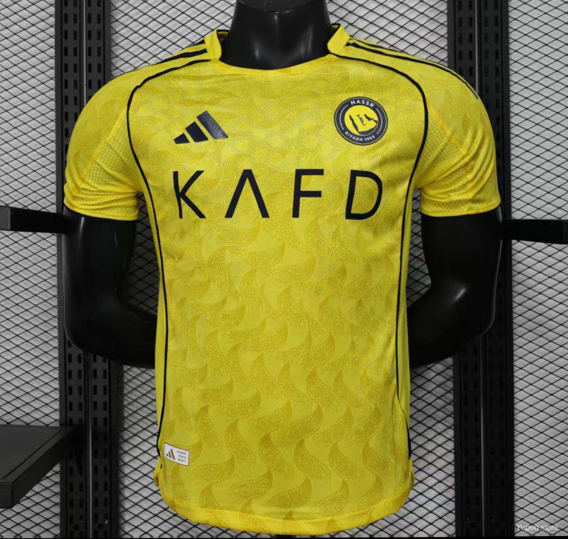 Camiseta Al-Nassr 25/26 Casa - (Jugador)