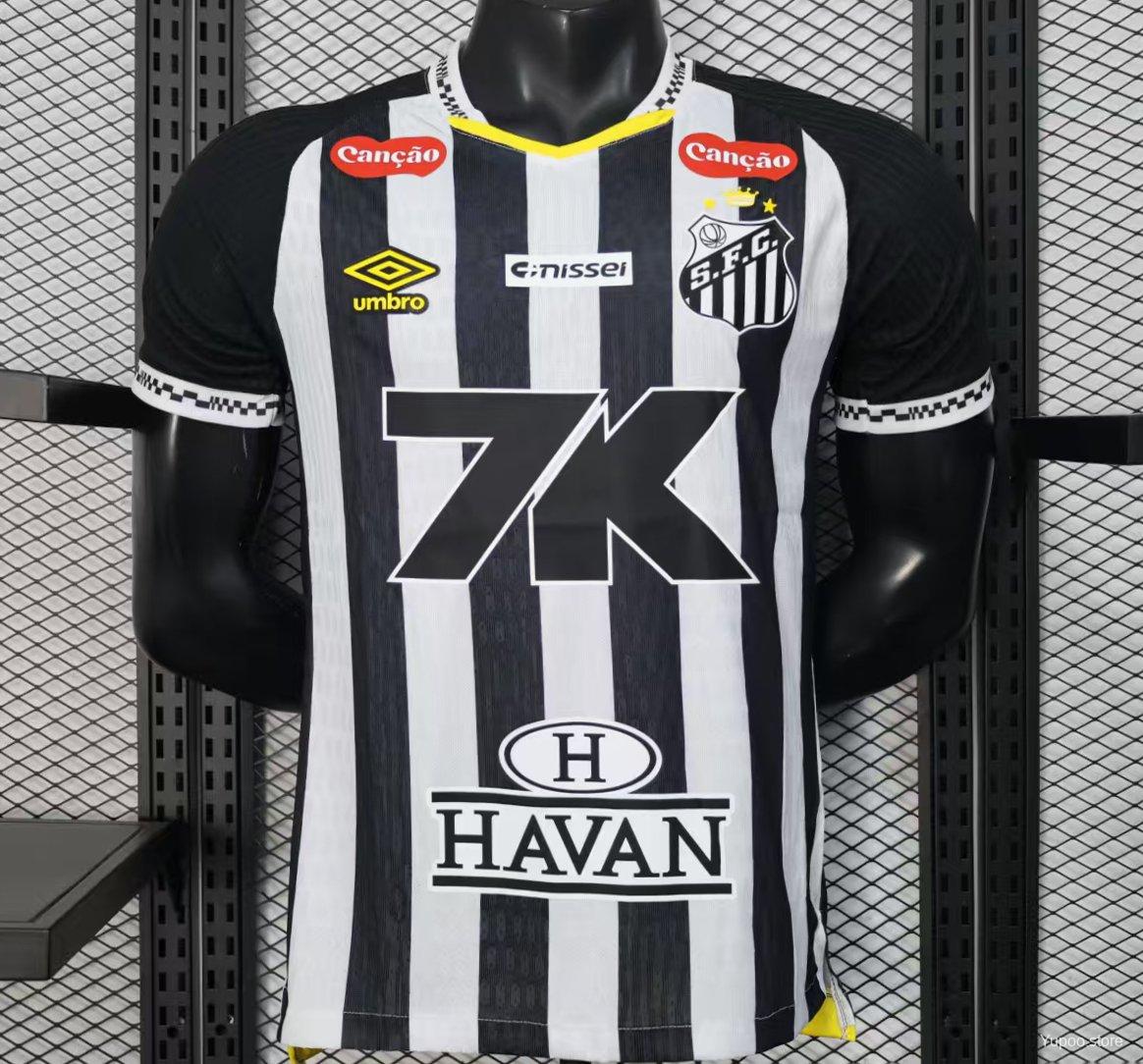 Camiseta Santos 2025 Fora (Todos os Patrocinios) - (Jugador)