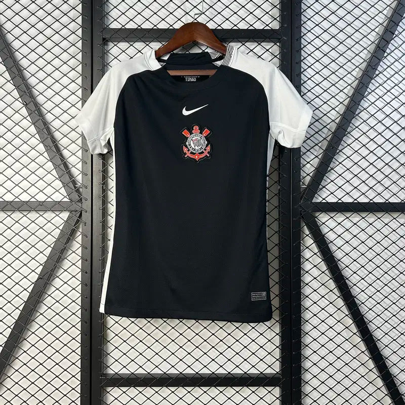 Camiseta Corinthians 2025 Fora - (Feminina)