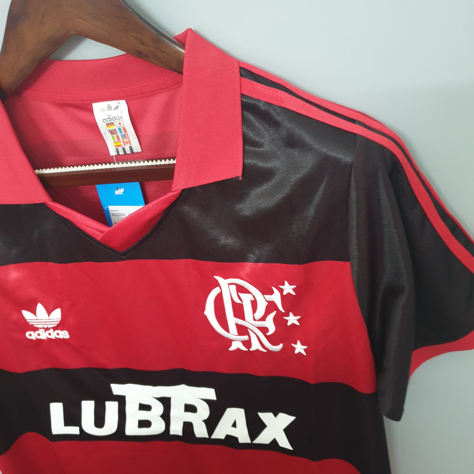 Camiseta Flamengo Titular 1990 - Versión (Retro)