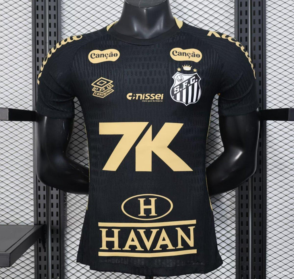 Camiseta Santos 2025 Treino (Todos os Patrocinios) - (Jugador)