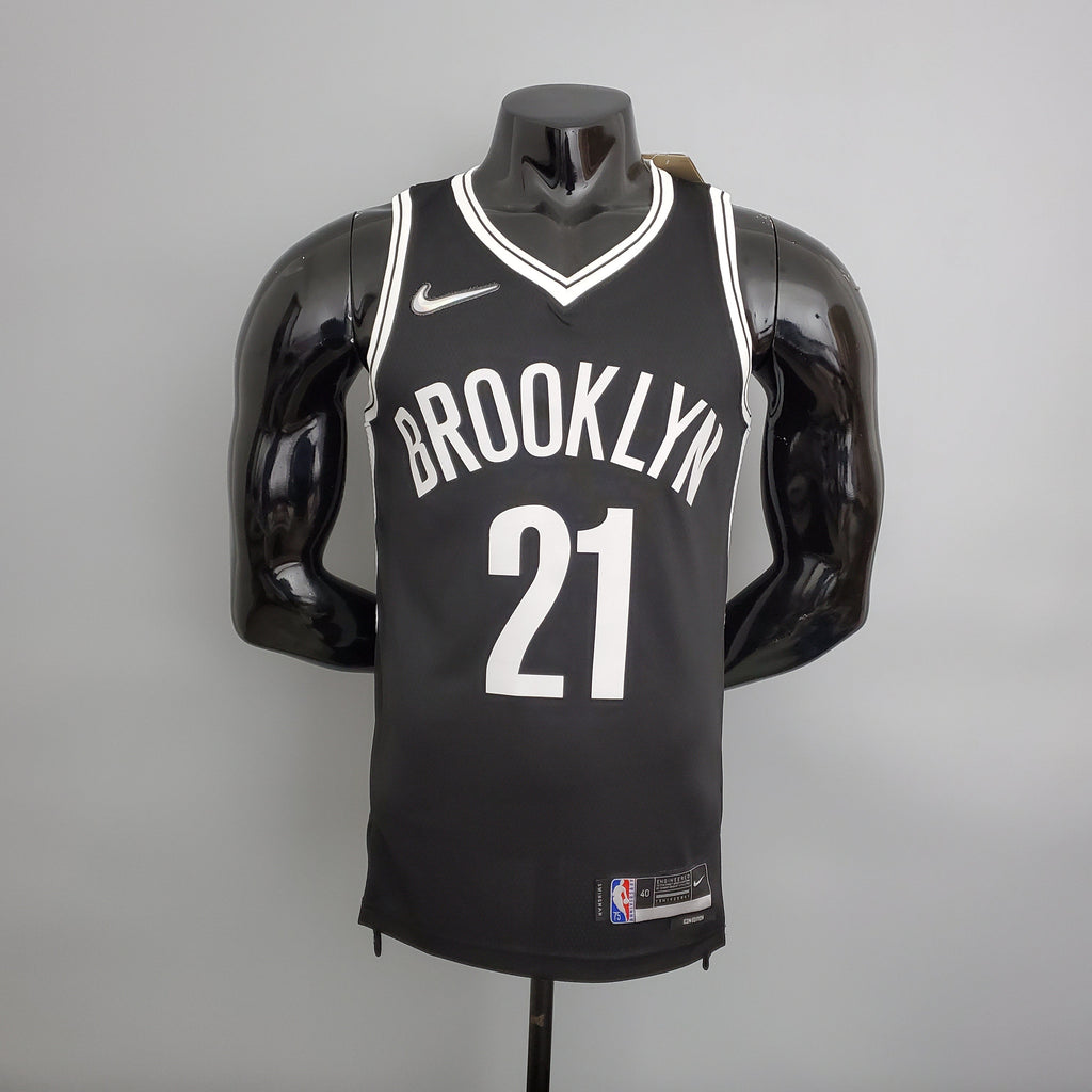Camiseta NBA Brooklyn Nets #21 Aldridge - 75° Cumpleaños Black