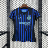 Camiseta Inter de Milão 25/26 Casa - (Feminina)