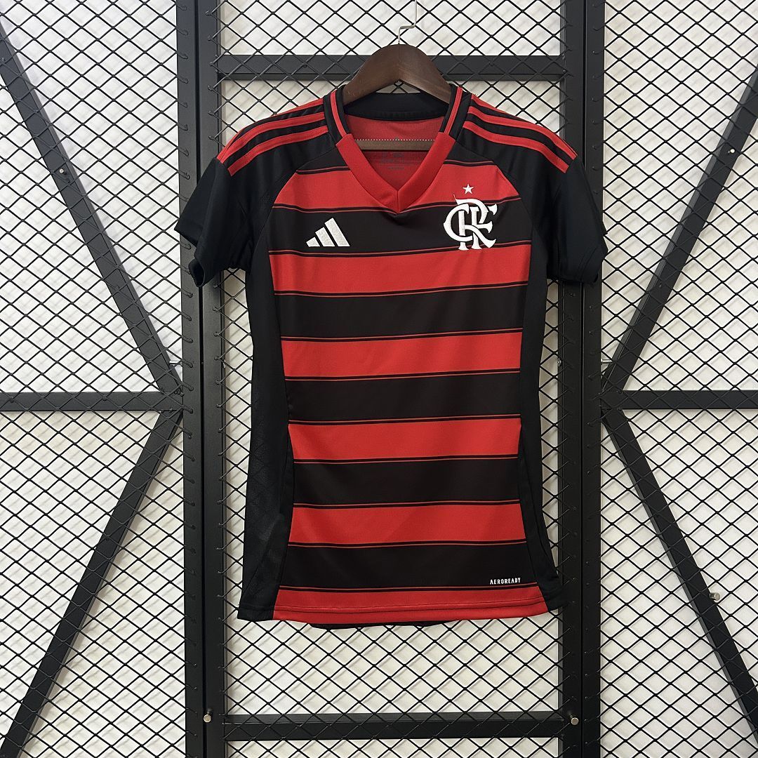 Camiseta Flamengo 2025 Casa - (Feminina)