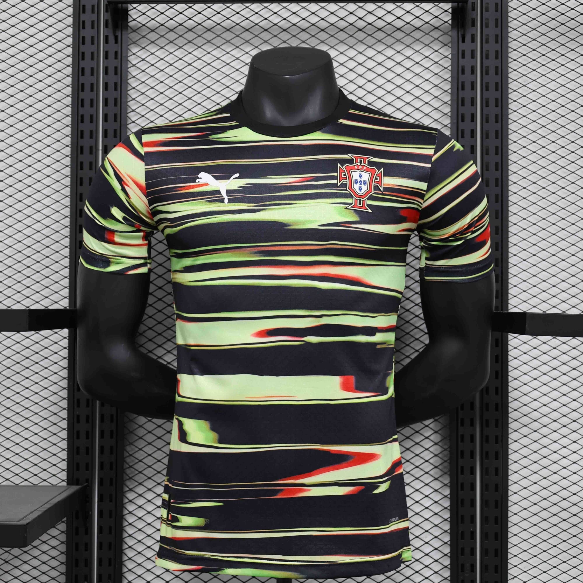 Camiseta Portugal 2025 Pré-Jogo - (Jugador)