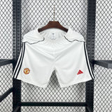 Shorts Manchester United 25/26 Casa (White) - (Aficionado)