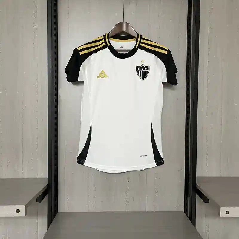 Camiseta Atlético-MG 2025 Fora - (Feminina)