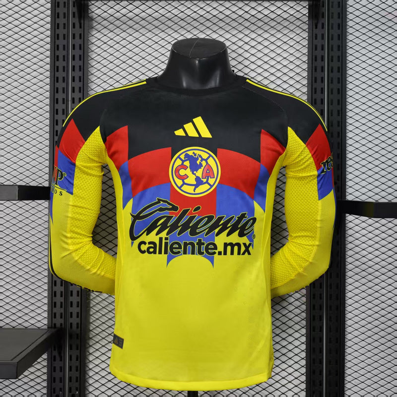 Camiseta América do México 25/26 Casa - (Jugador) Manga Larga