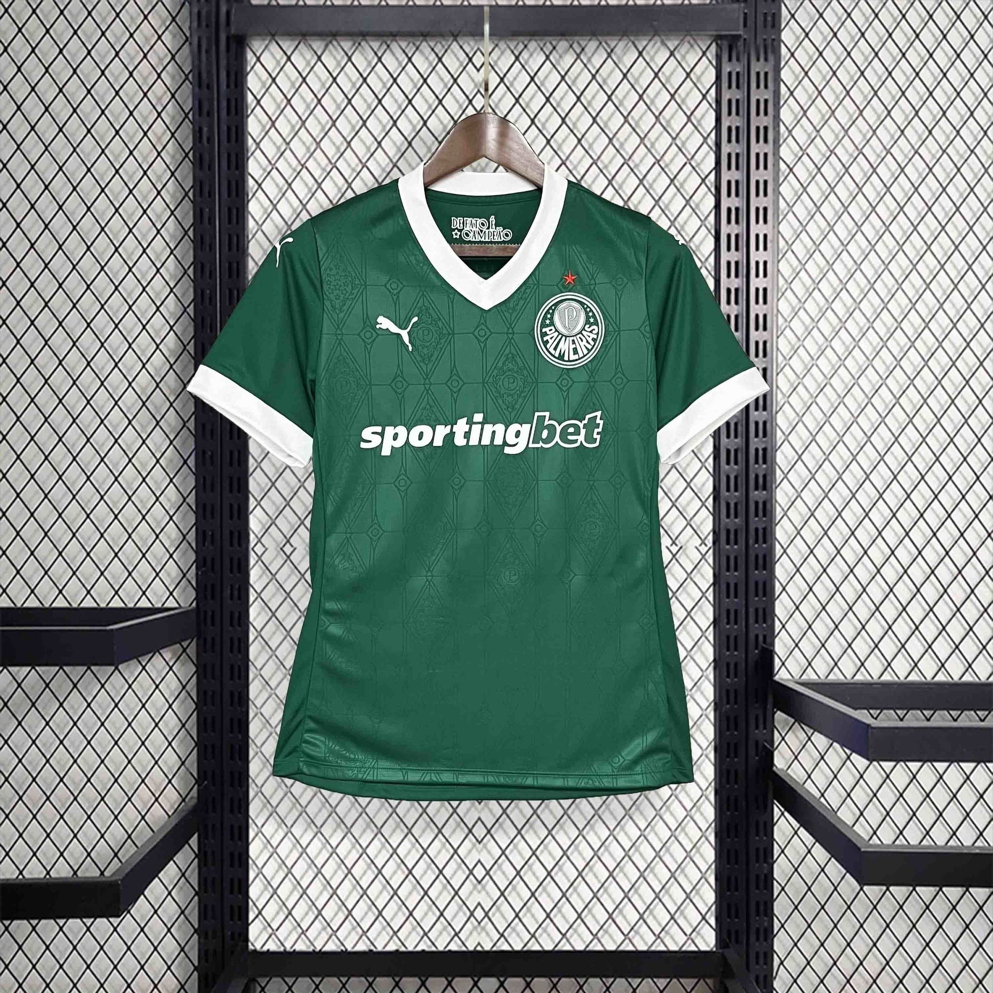 Camiseta Palmeiras 2025 Casa - (Feminina)
