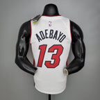 Camiseta NBA Miami Heat #13 Adebayo - 75° Cumpleaños White