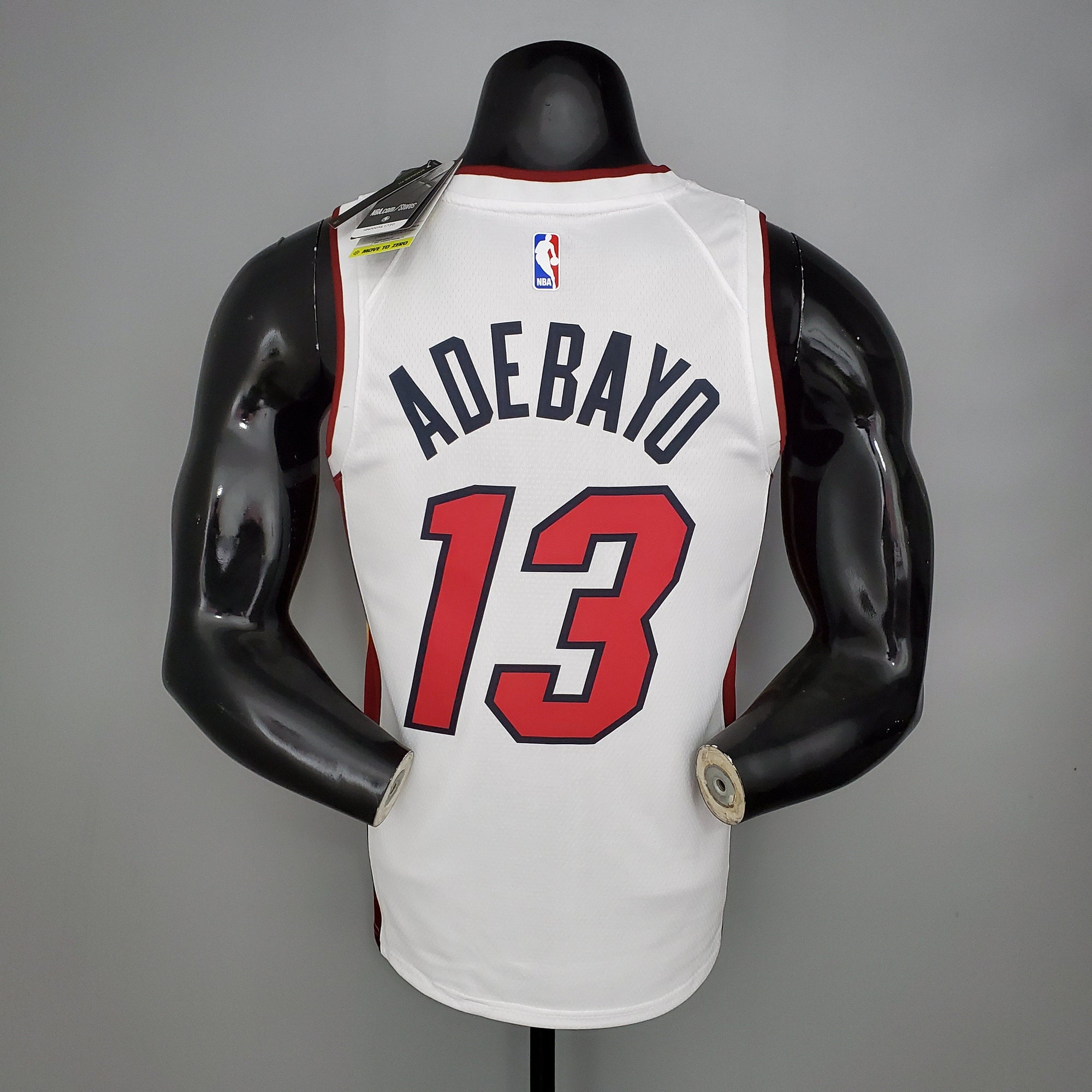 Camiseta NBA Miami Heat #13 Adebayo - 75° Cumpleaños White