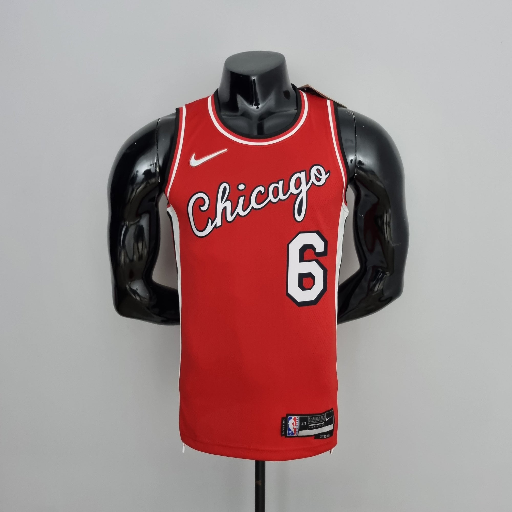 Camiseta NBA Chicago Bulls #6 Caruso - 75° Cumpleaños Red