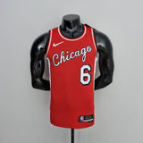 Camiseta NBA Chicago Bulls #6 Caruso - 75° Cumpleaños Red