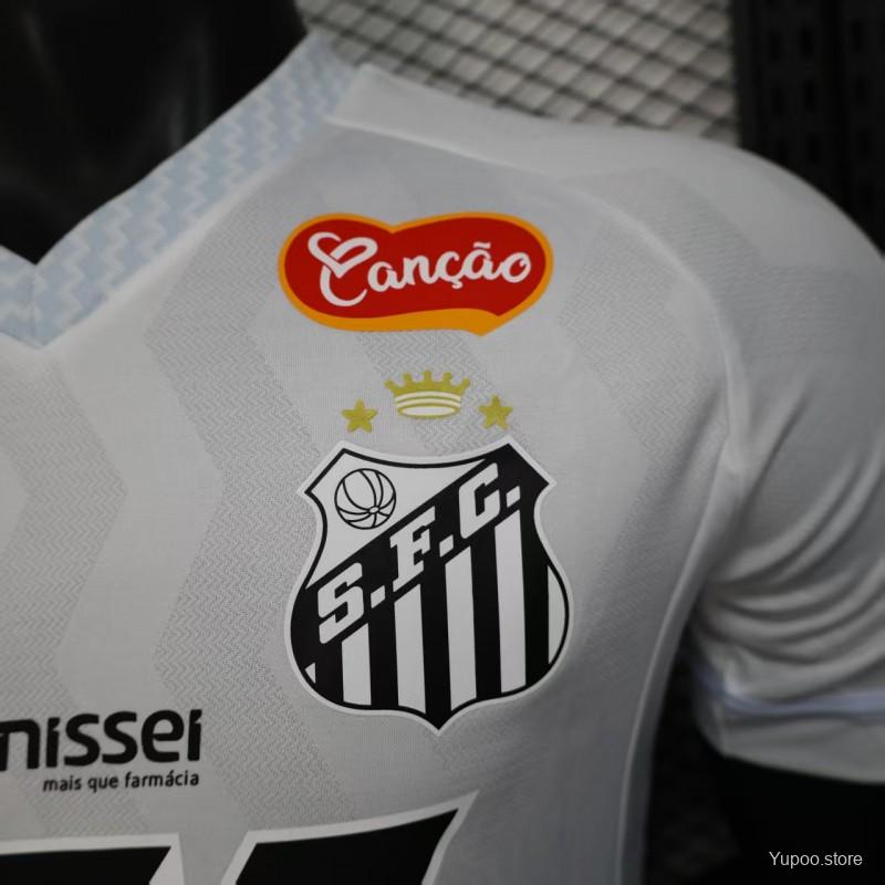 Camiseta Santos 2025 Casa (Todos os Patrocinios) - (Jugador)