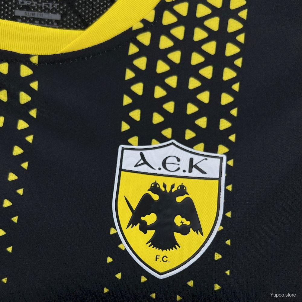 Camiseta AEK Athens 25/26 Fora - (Aficionado)