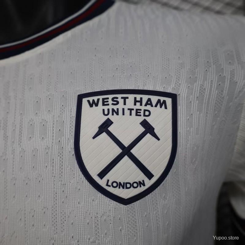 Camiseta West Ham 25/26 Fora - (Jugador)