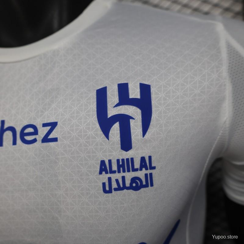 Camiseta Al Hilal 25/26 Fora - (Jugador)