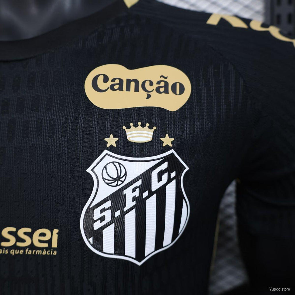 Camiseta Santos 2025 Treino (Todos os Patrocinios) - (Jugador)