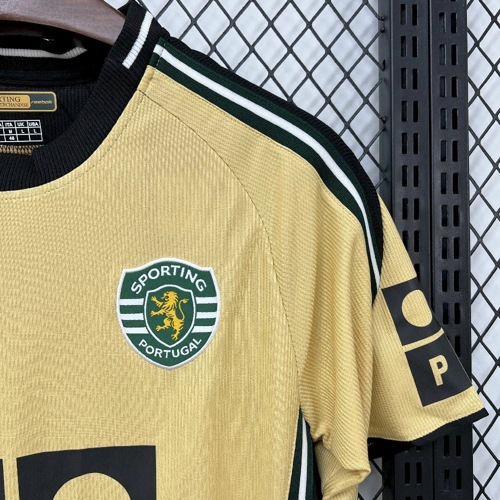 Camiseta Sporting 03/04 Fora - (Retro)