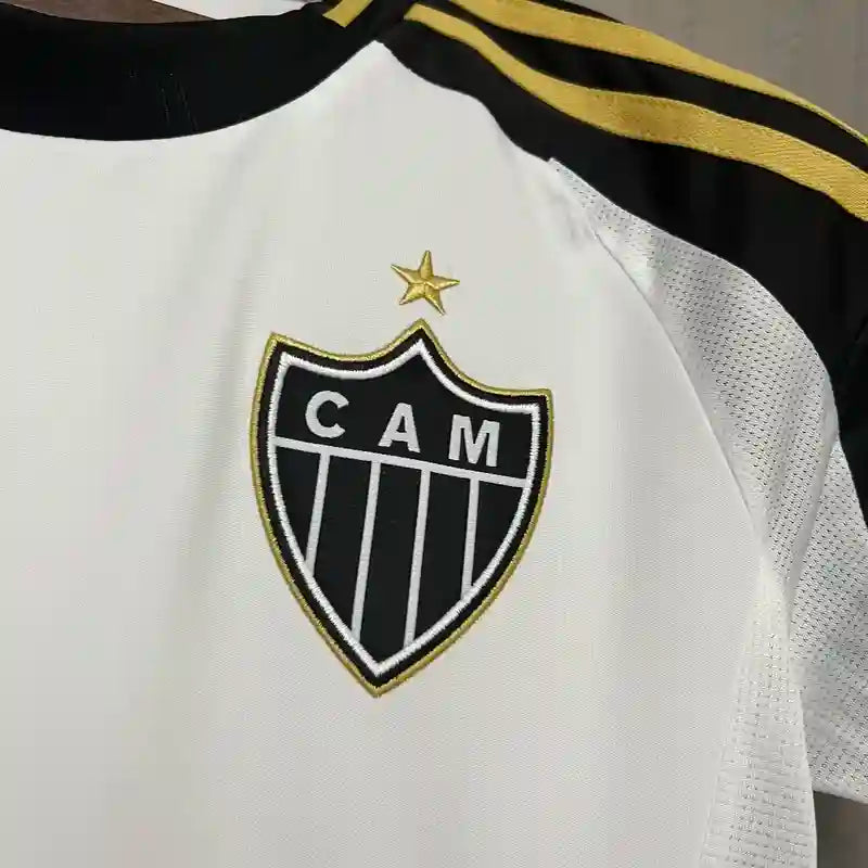 Camiseta Atlético-MG 2025 Fora - (Feminina)