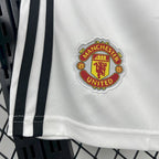 Shorts Manchester United 25/26 Casa (White) - (Aficionado)