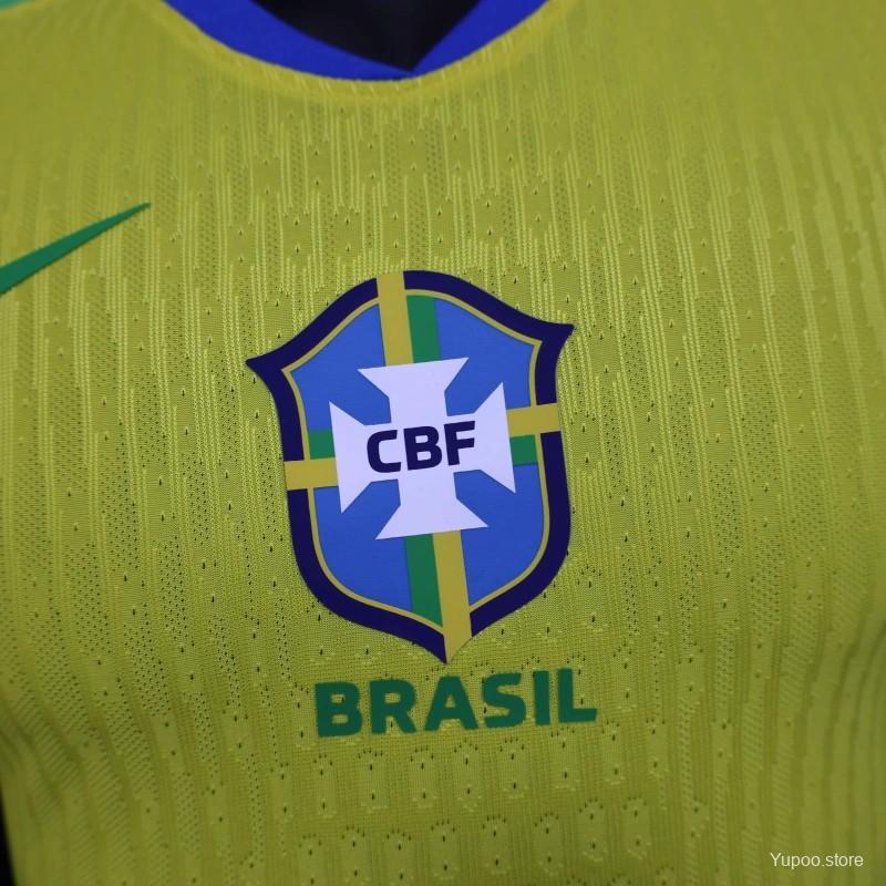 Camiseta Brasil Feminino 2025 Casa - (Jugador)