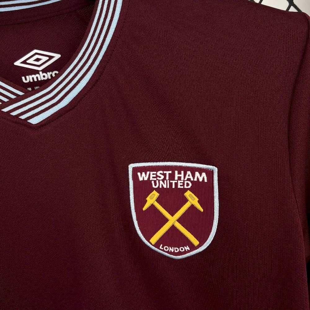 Camiseta West Ham 25/26 Casa - (Aficionado)