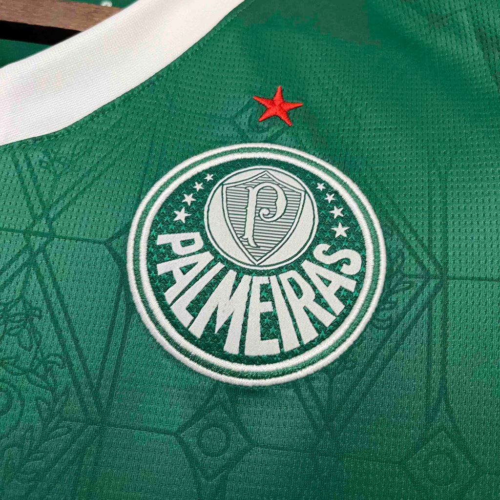 Camiseta Palmeiras 2025 Casa - (Feminina)