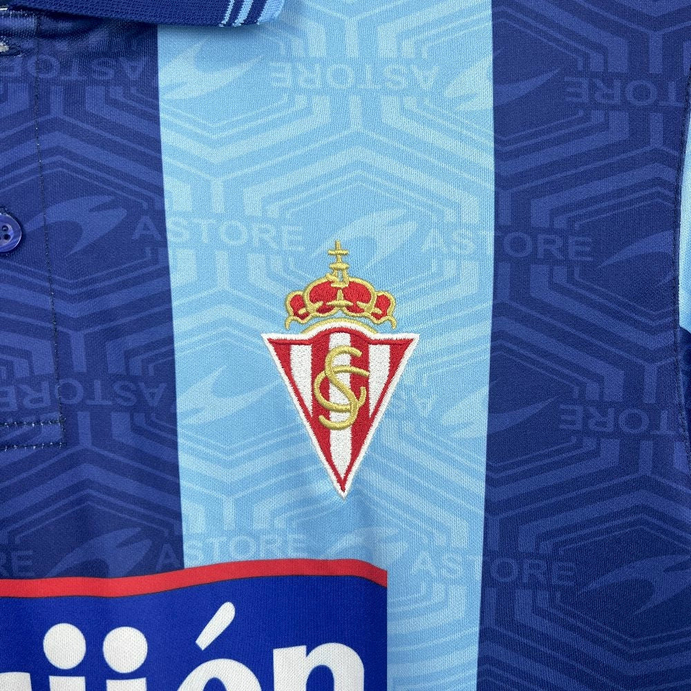 Camiseta Sporting Gijón 02/03 Terceiro - (Retro)