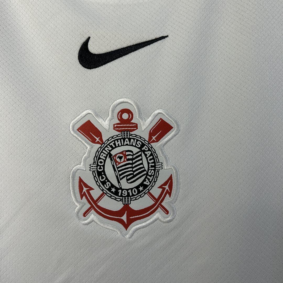 Camiseta Corinthians 2025 Casa - (Feminina)