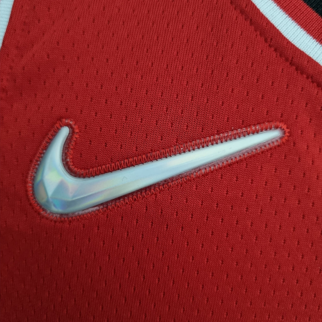 Camiseta NBA Chicago Bulls #11 De Rozan - 75° Cumpleaños Red