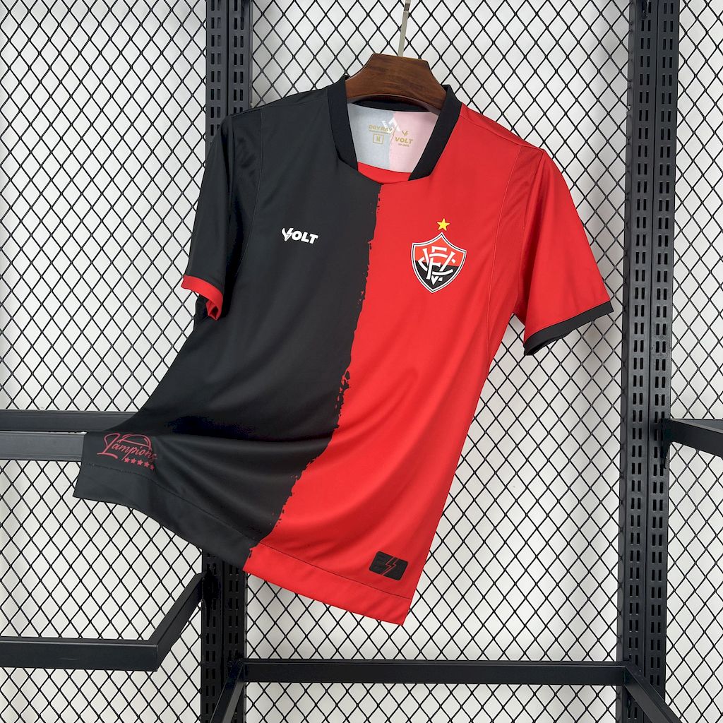 Camiseta Vitória 2025 Casa Copa do Nordeste - (Aficionado)