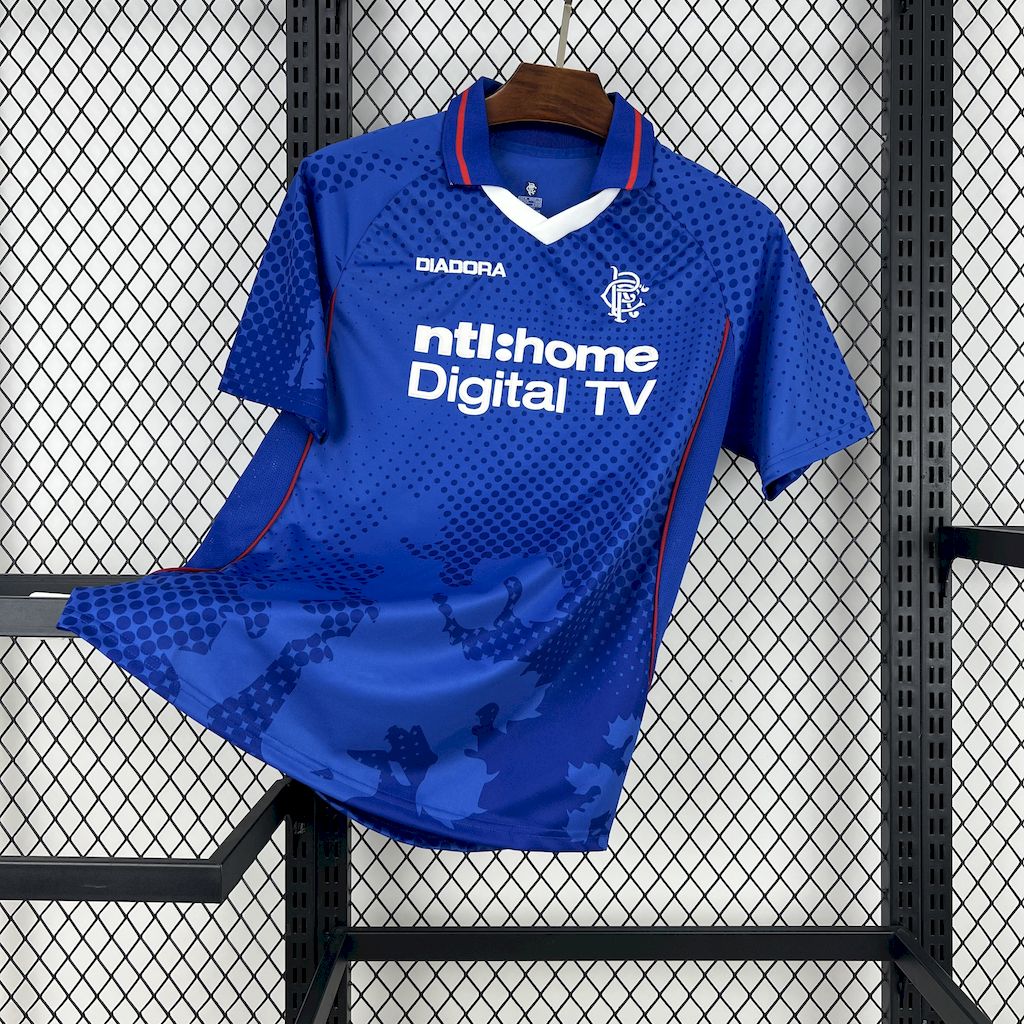 Camiseta Rangers Casa 02/03 - Versión (Retro)