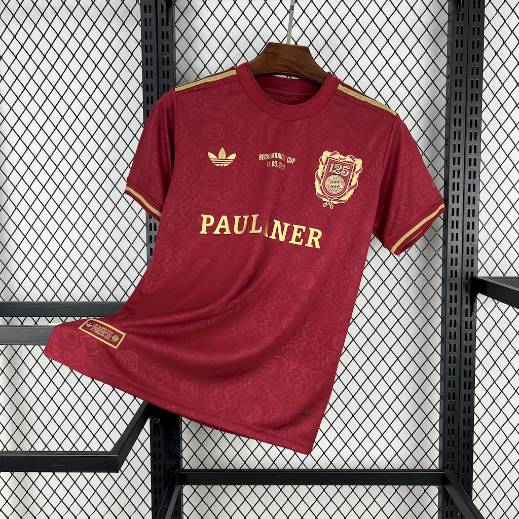 Camiseta Bayern de Munique 24/25 Cumpleaños 125 Años Beckenbauer Cup - (Aficionado)