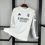 Camiseta Real Madrid 25/26 Casa - (Aficionado) Manga Larga