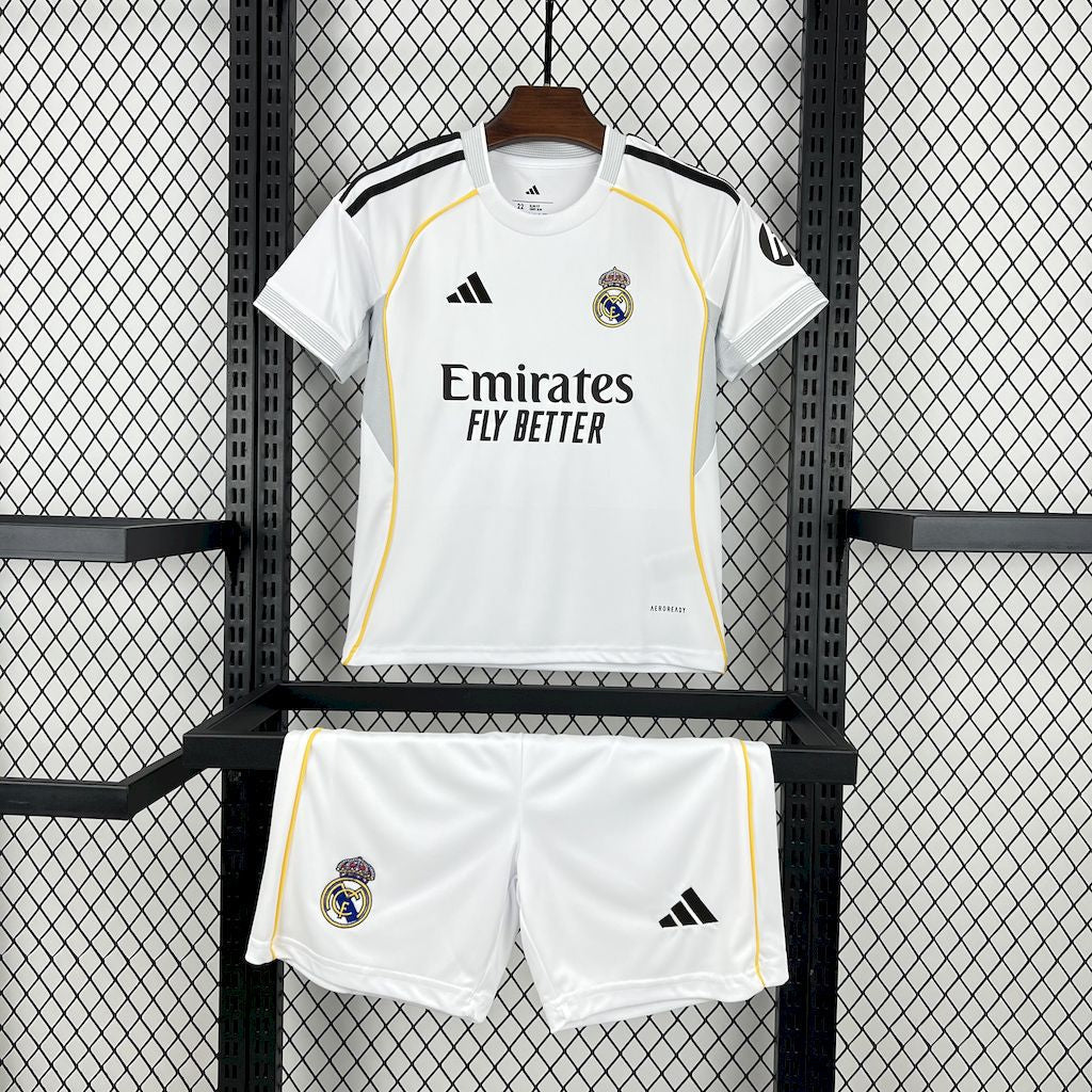 Kit Infantil Real Madrid 25/26 Casa