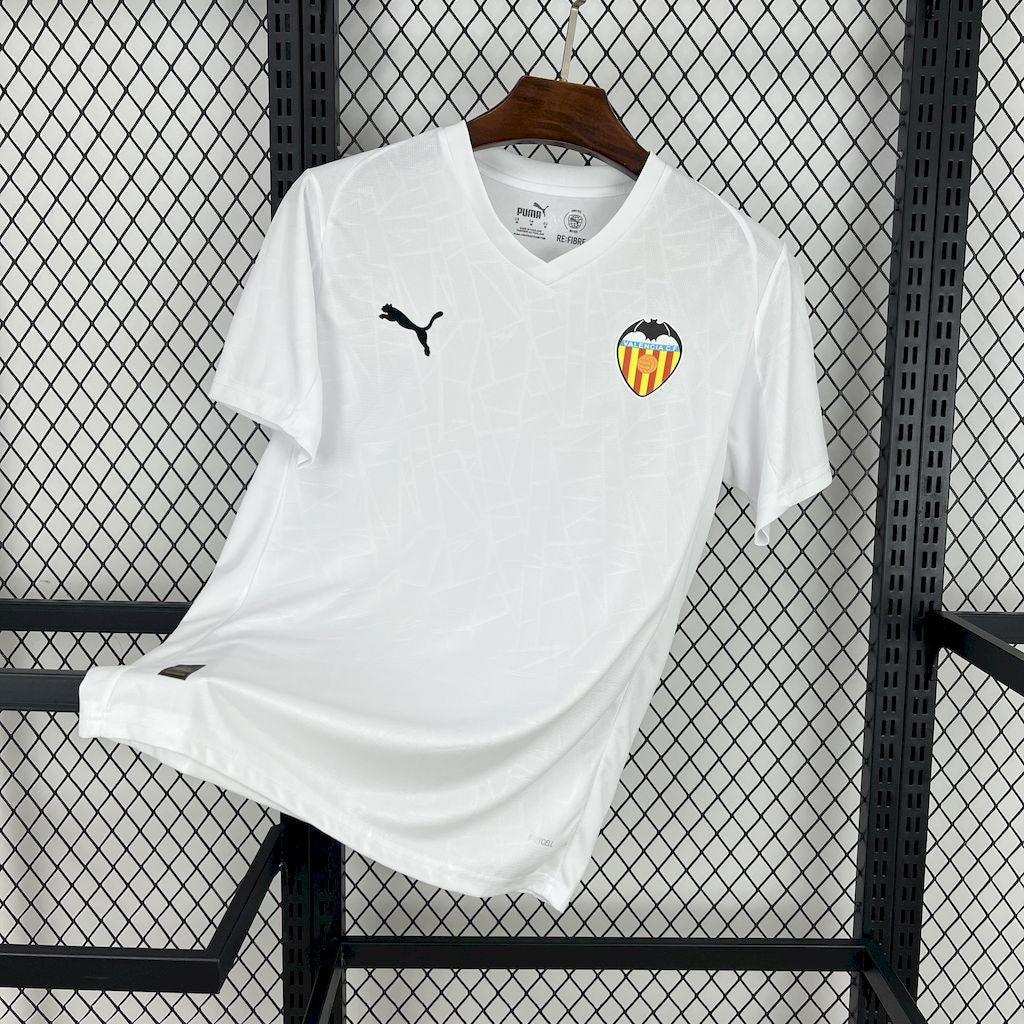 Camiseta Valencia 25/26 Casa (Sem Patrocinio) - (Aficionado)