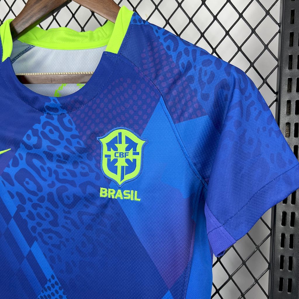 Camiseta Brasil Feminino 2025 Fora - (Feminina)