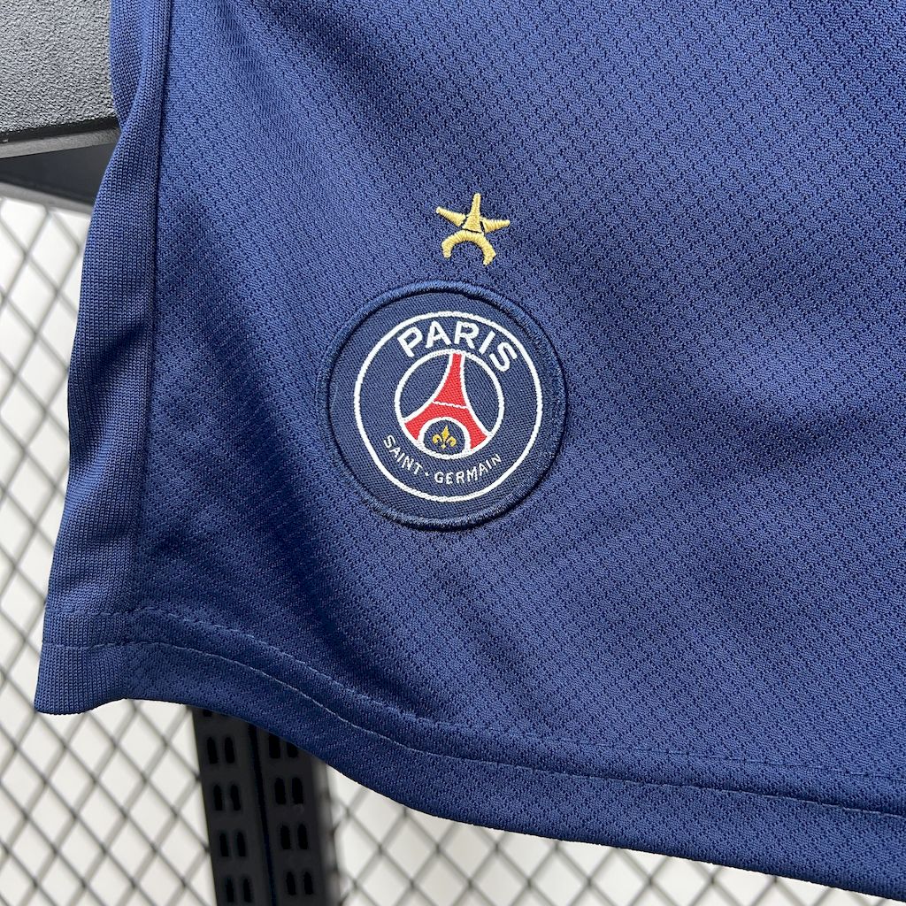 Kit Infantil PSG 24/25 Casa (Com Estrelas)