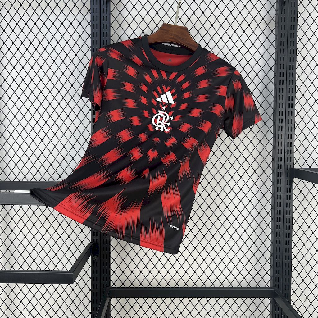 Camiseta Flamengo 2025 Pré-Jogo - (Feminina)