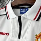 Camiseta Manchester united Branca 98/99 - Versión (Retro)