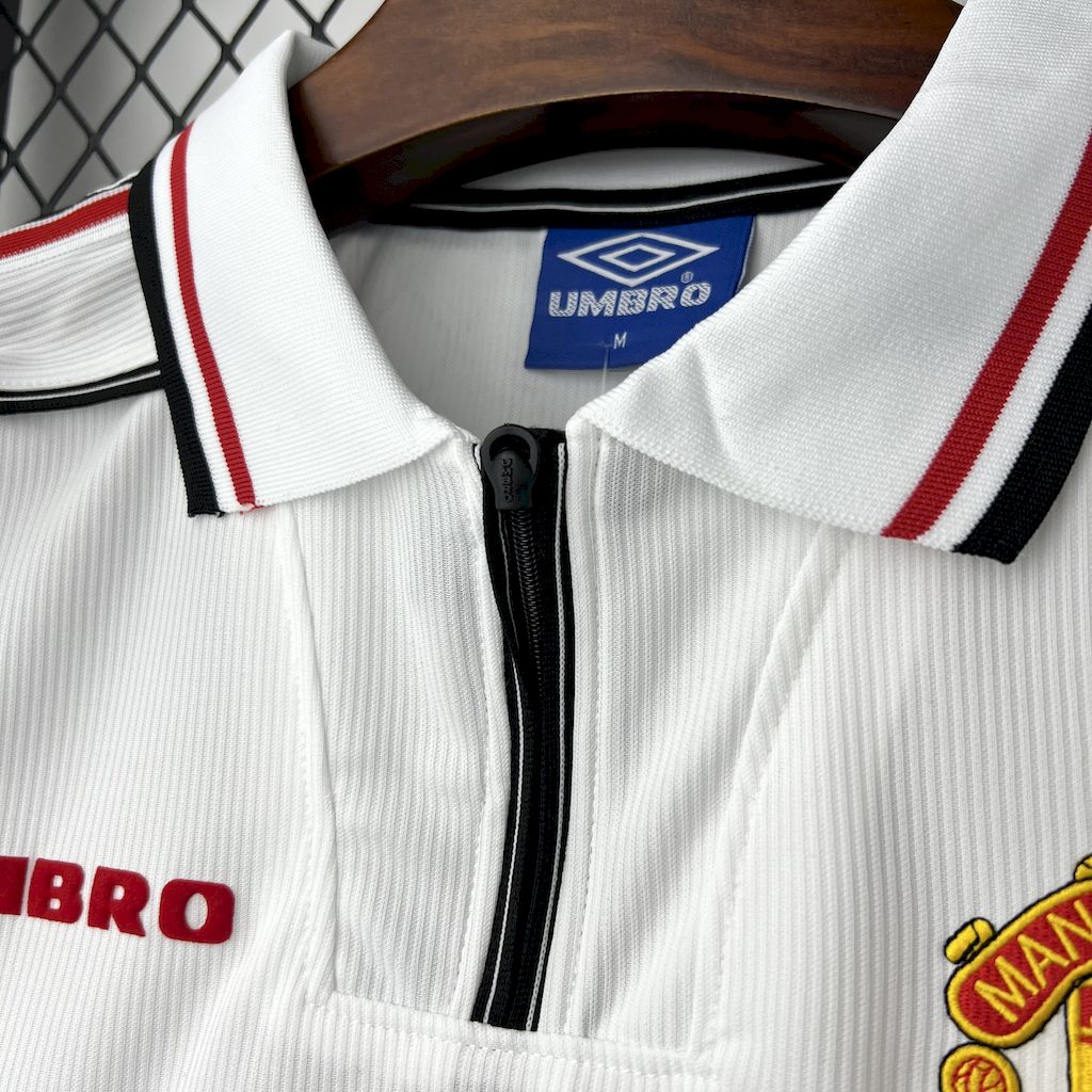 Camiseta Manchester united Branca 98/99 - Versión (Retro)