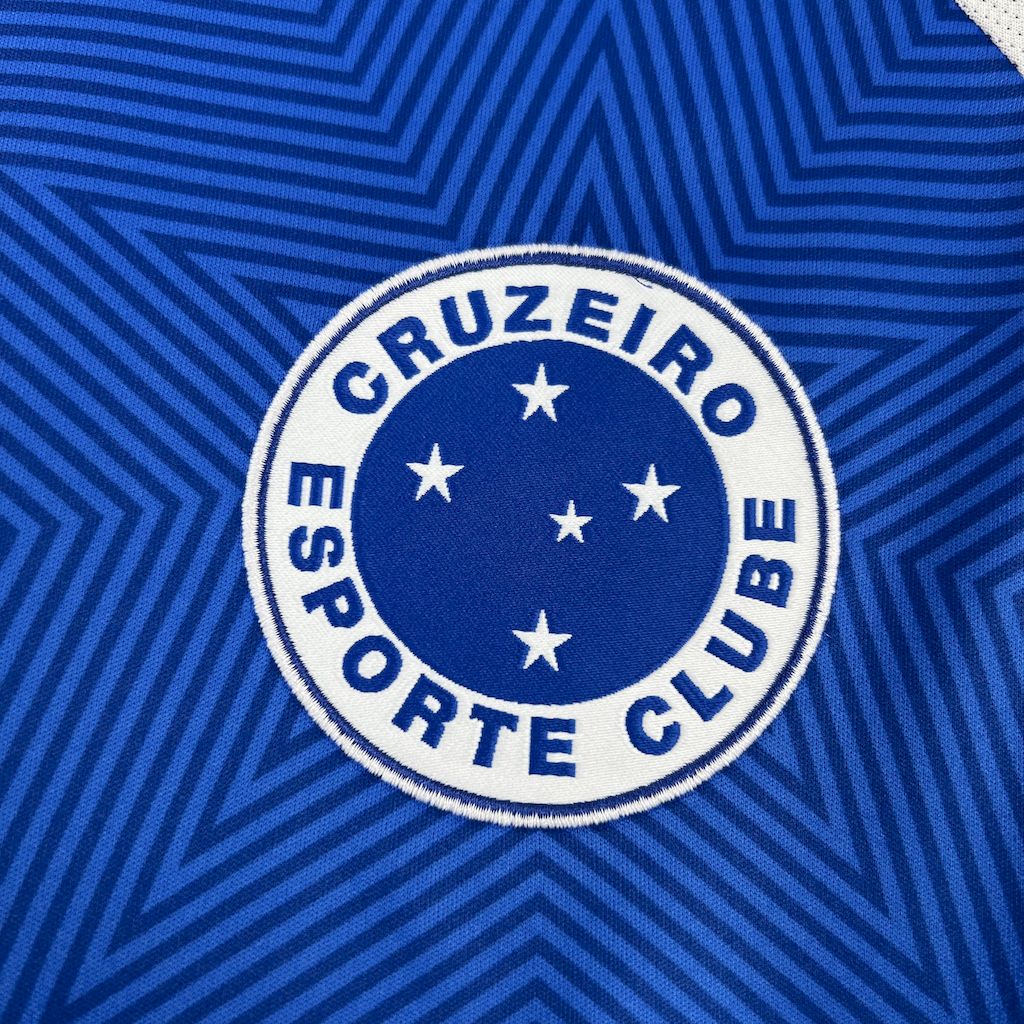 Camiseta Cruzeiro 2025 Casa (Com Patrocinio) - (Aficionado)