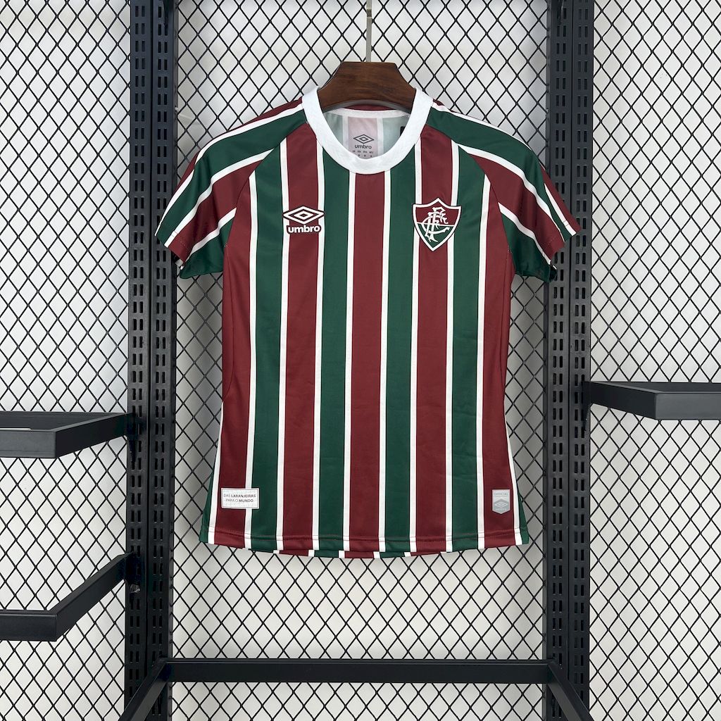 Camiseta Fluminense 2025 Casa - (Feminina)