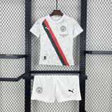 Kit Infantil Manchester City 2025 Fora Copa do Mundo de Clubes