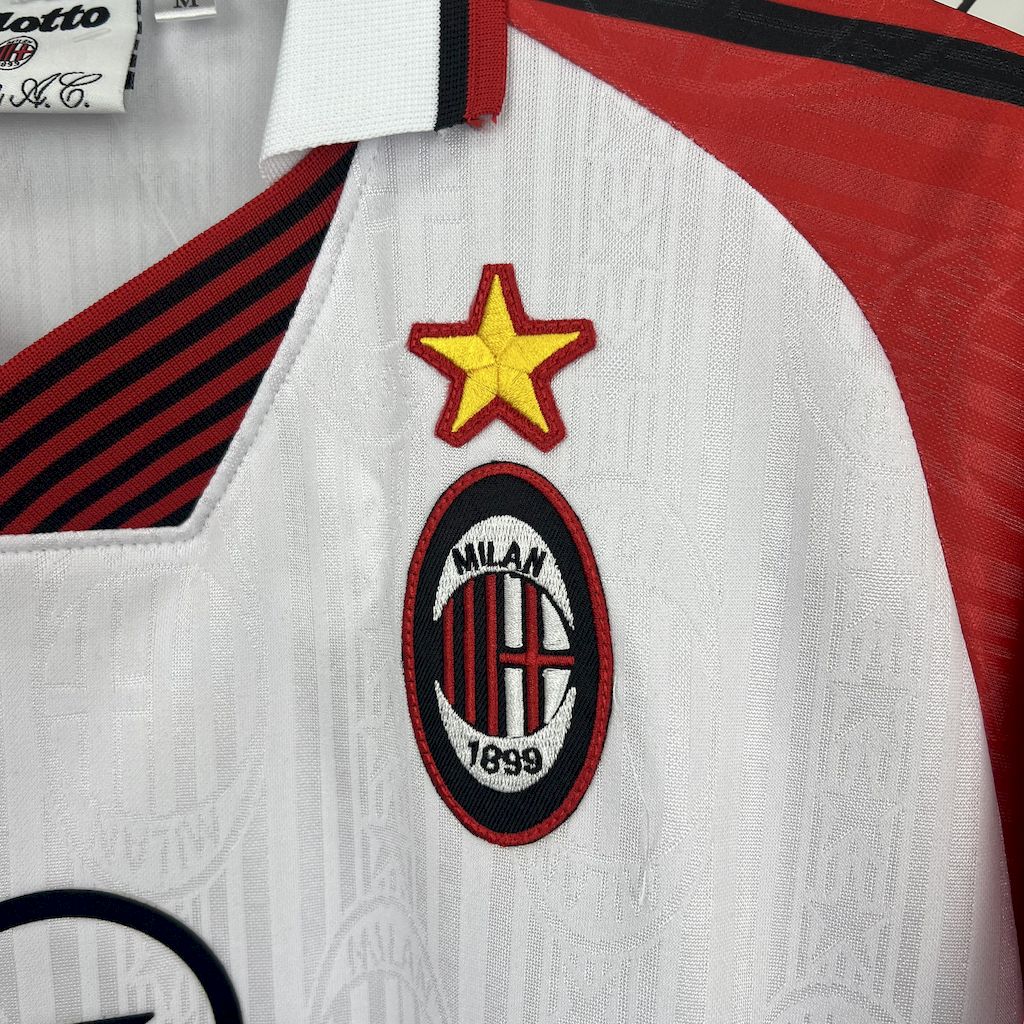 Camiseta Milan 97/98 Fora Copa Centenário de Belo Horizonte - (Retro)